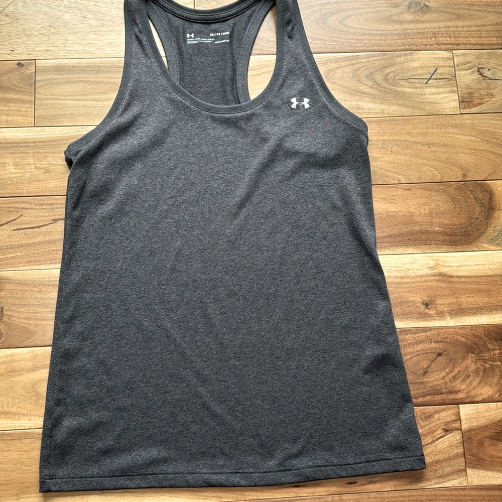 Under Armour grey athletic tank